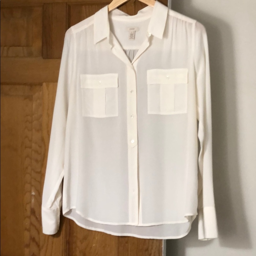 J.Crew Silk Blouse